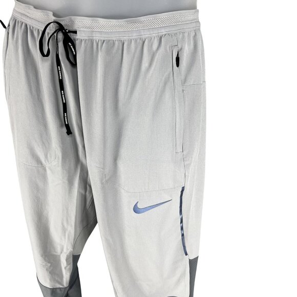 Nike Men L Dri-Fit Swift Slim Fit Reflective Jogger Pants Gray Gorpcore Athletic - Picture 9 of 16